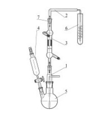 Установка для определения серы в метаноле, эскиз 1-111