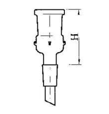 Переход с 1-й горловиной П1-2-19/26-14/23, исп.2