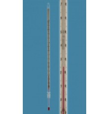 Термометр Amarell на шлифе NS 14,5/23, -10...+150/1°C, глубина погружения 77 мм (Артикул D262350-FL)